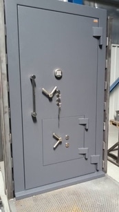 Vault Doors – Steel Exit Doors 7 On Display At Safes And Office Security Systems Ltd Shops Showroom In Nairobi Kenya