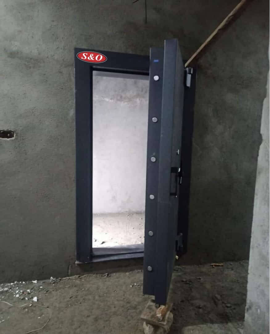 Security Doors On Display At Safes And Office Security Systems Ltd Shops Showroom In Nairobi Kenya