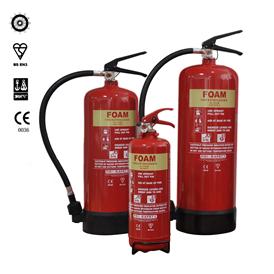 Foam Fire Extinguisher On Display At Safes And Office Security Systems Ltd Shops Showroom In Nairobi Kenya