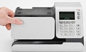 IS 280c Franking Machine On Display At Safes And Office Security Systems Ltd Shops Showroom In Nairobi Kenya