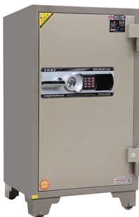 FIRE PROOF SAFES – Electronic Lock and Key lock – 1050DT On Display At Safes And Office Security Systems Ltd Shops Showroom In Nairobi Kenya