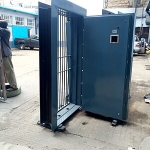 Vault Doors – Steel Exit Doors 10 On Display At Safes And Office Security Systems Ltd Shops Showroom In Nairobi Kenya