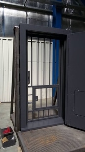 Vault Doors – Steel Exit Doors 5 On Display At Safes And Office Security Systems Ltd Shops Showroom In Nairobi Kenya