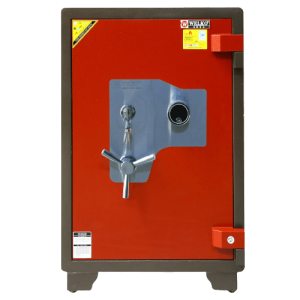 Bankers Safe BS-LX880 - Red On Display At Safes And Office Security Systems Ltd Shops Showroom In Nairobi Kenya
