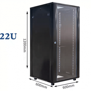 DATA CABINET - 22U-FREE STANDING -On-Display-At-Safes-And-Office-Security-Systems-Ltd-Showroom-In-Nairobi-Kenya-httpssafesandofficesecurity.com